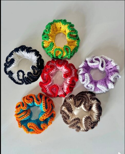 Lot de chouchous colorés