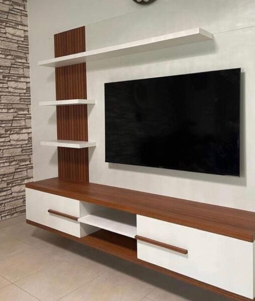 Meuble TV moderne avec rangements