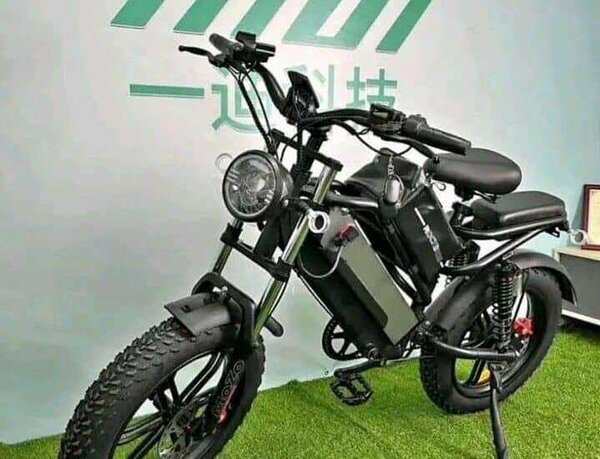 Vélo Électrique Pliable Noir