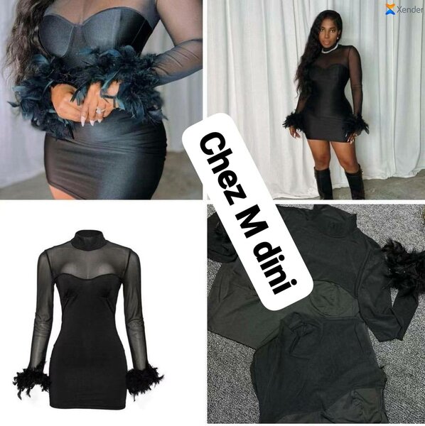 Robe élégante noire