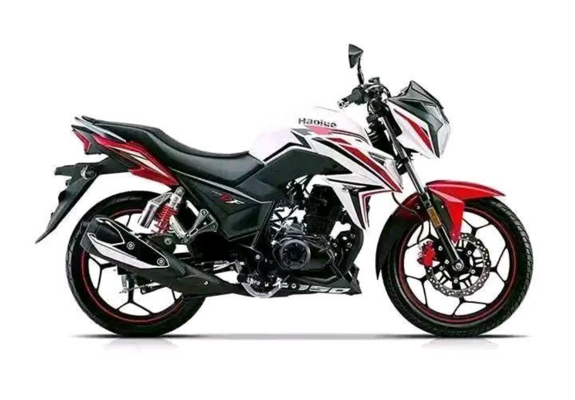 Moto sportive élégante