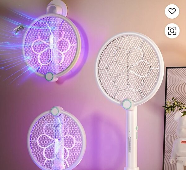 Raquette Électrique Anti-Moustiques