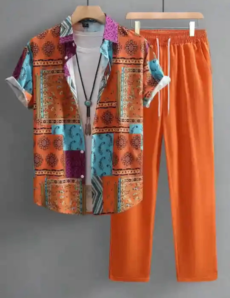 Ensemble homme chemise avec pantalon