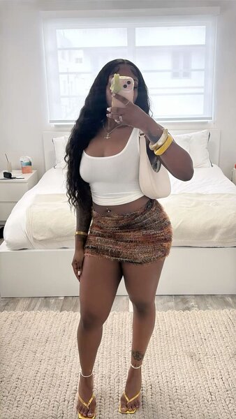 Jupe Mini en Tricot Coloré