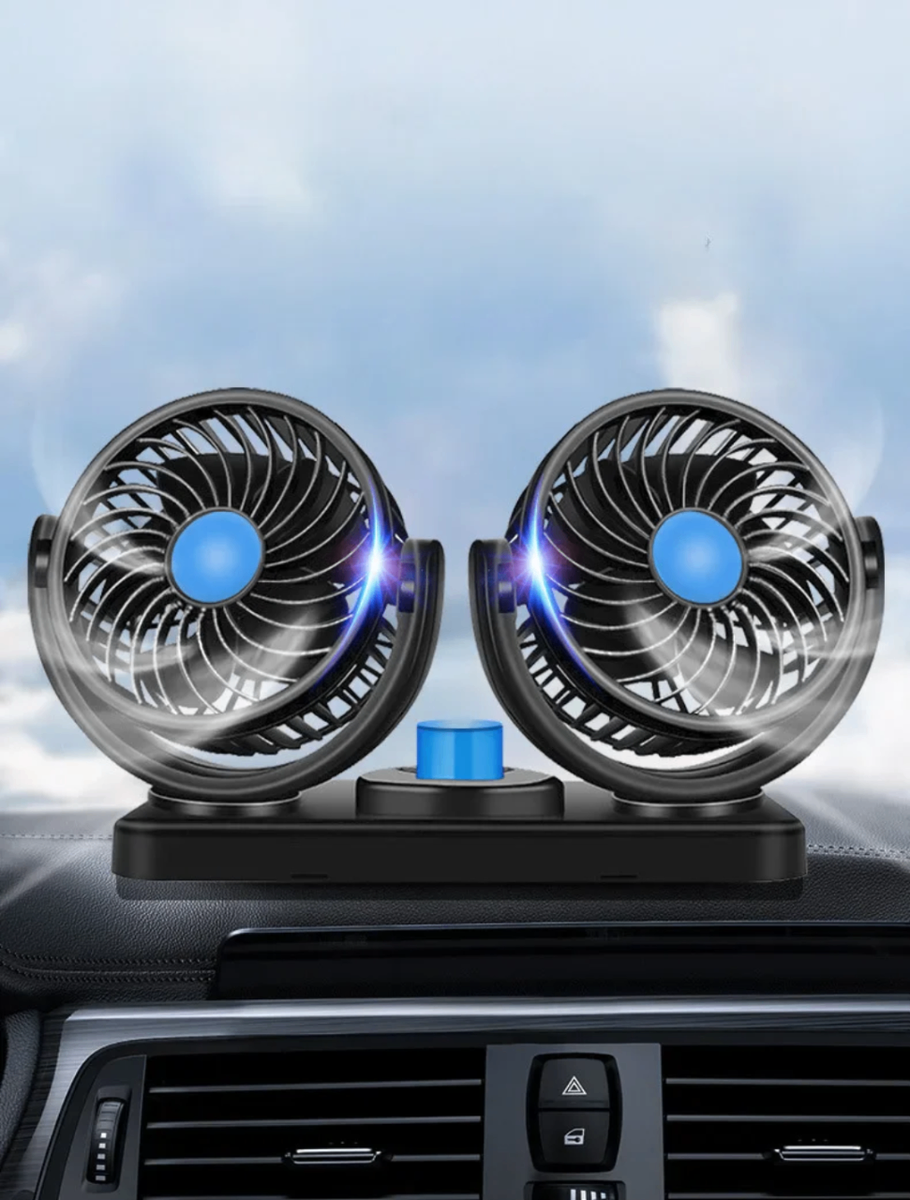 Double Ventilateur Voiture