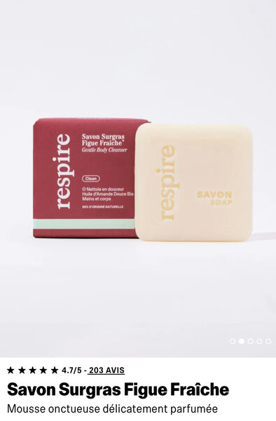 Savon Surgras Figue Fraîche