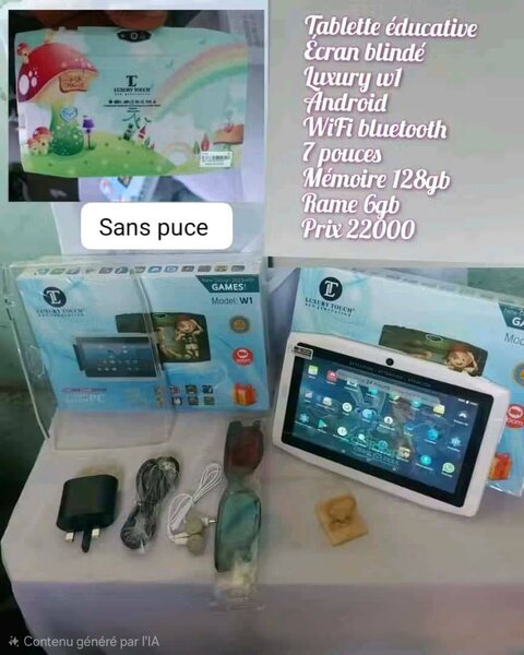 Tablette éducative 7 pouces