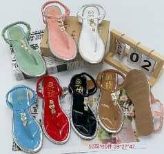 Sandales d'été multicolores