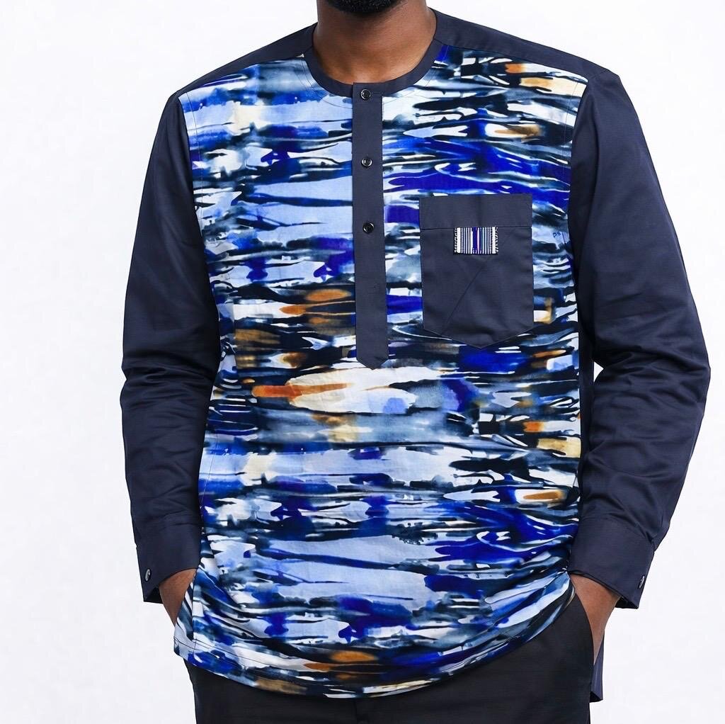 Chemise colorée tendance homme