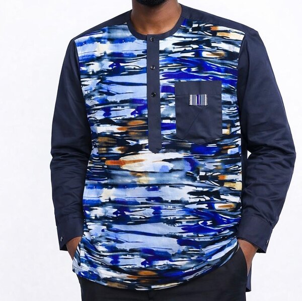 Chemise colorée tendance homme