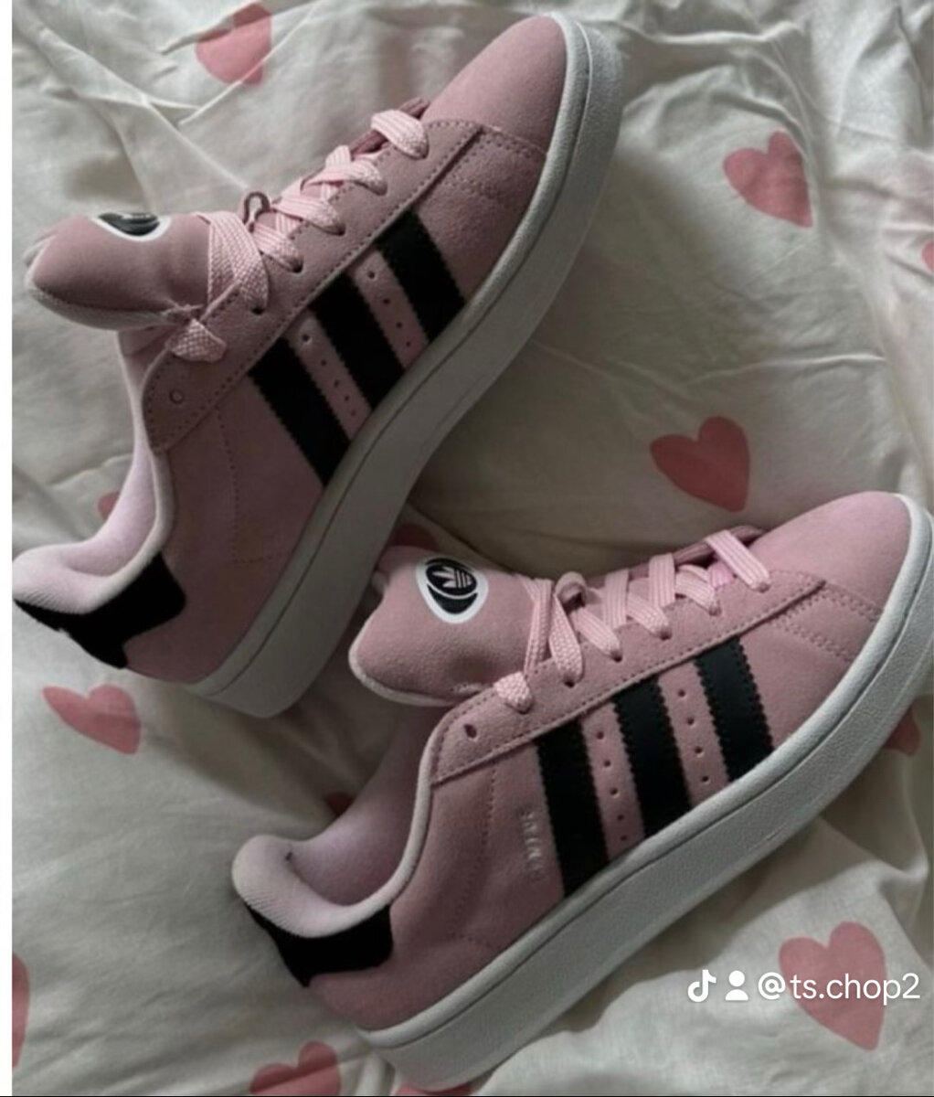 Baskets roses tendance