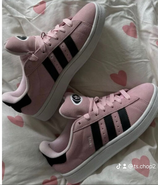 Baskets roses tendance