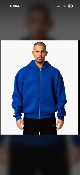 Sweat à capuche zippé homme