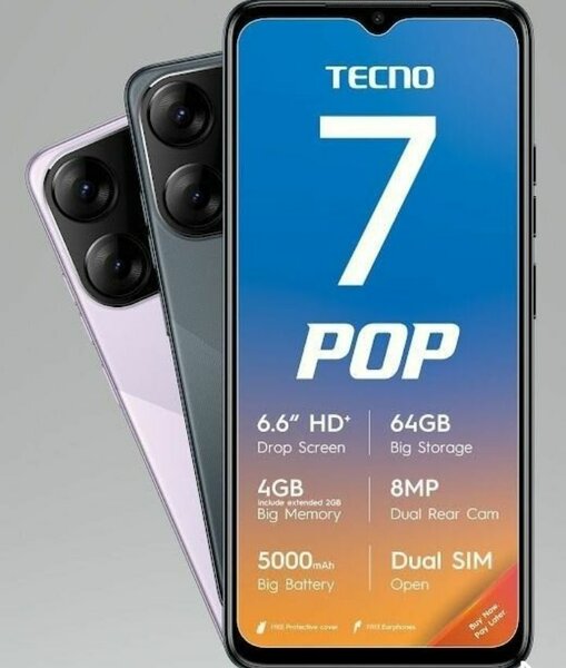 TECNO Pop 7 Pro Smartphone