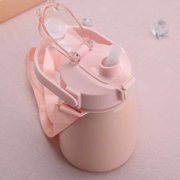 Bouteille Isotherme avec Paille