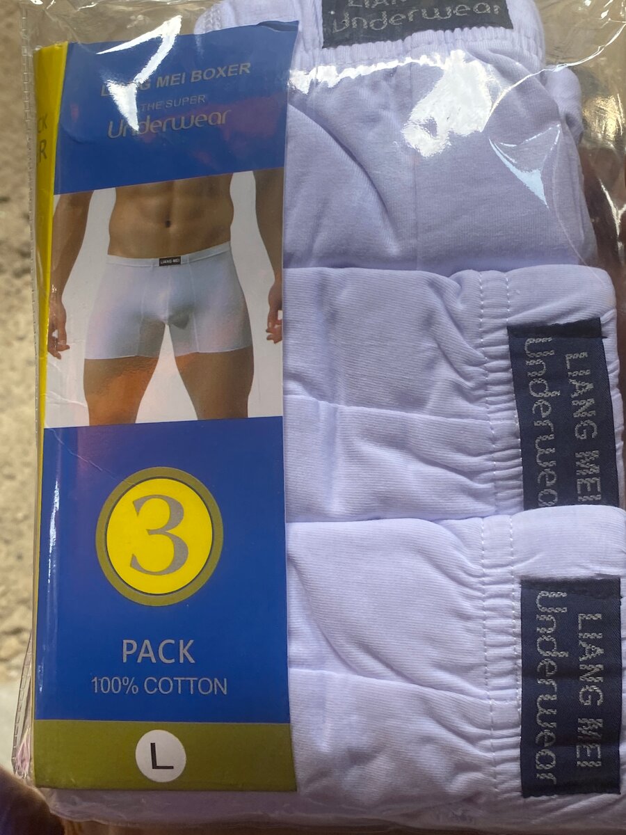 Boxers en coton XL - 3 Pack