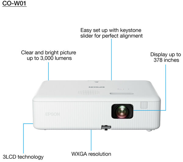 Projecteur Epson CO-W01 WXGA