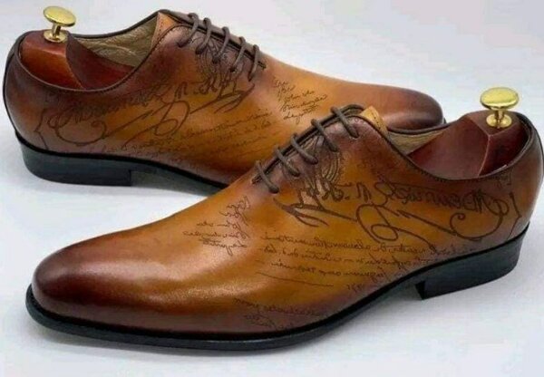 Chaussures homme en cuir luxe