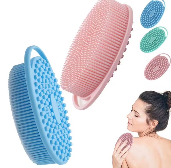 Brosse exfoliante silicone