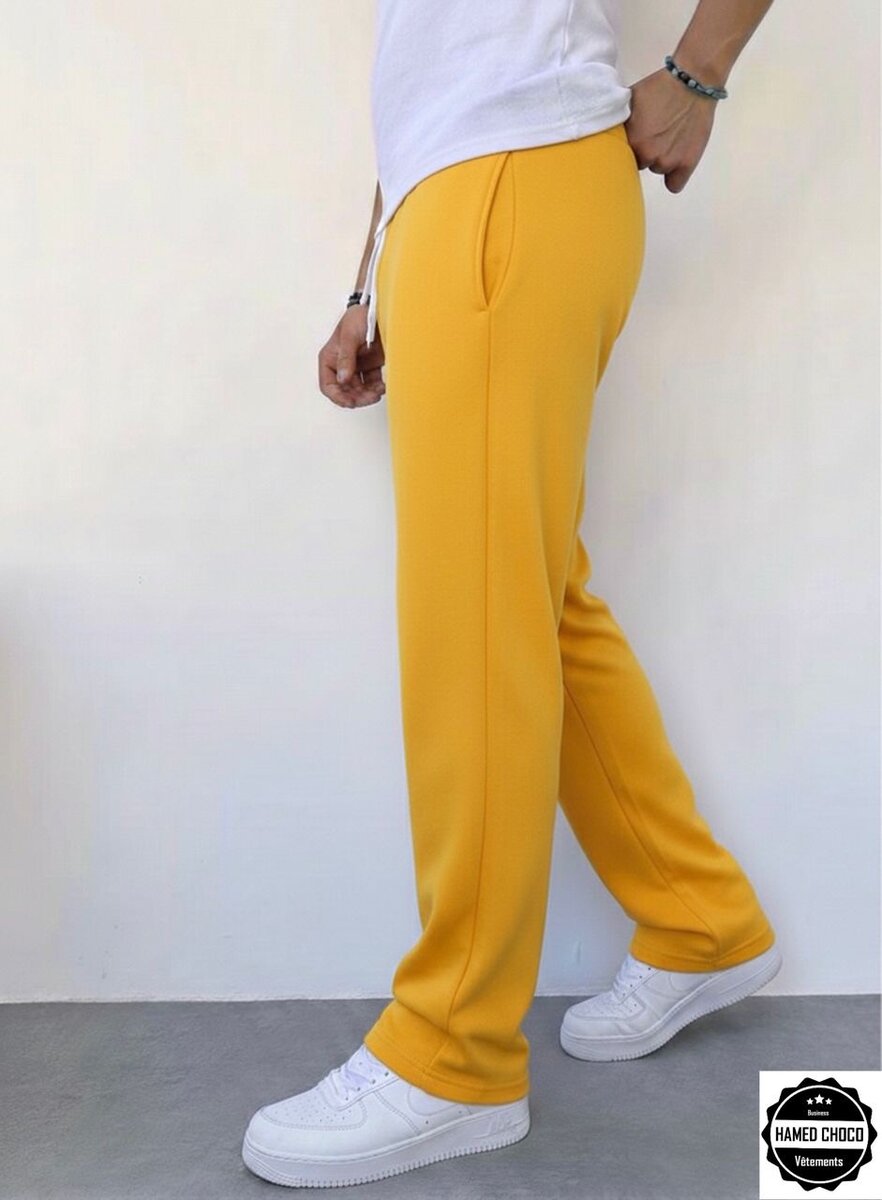 Pantalons de jogging colorés homme