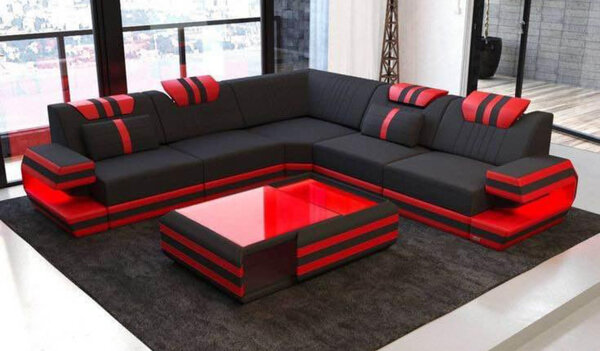 Canapé d'angle moderne