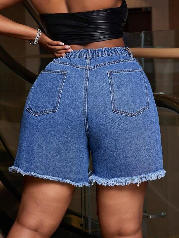 Shorts en denim pour femme
