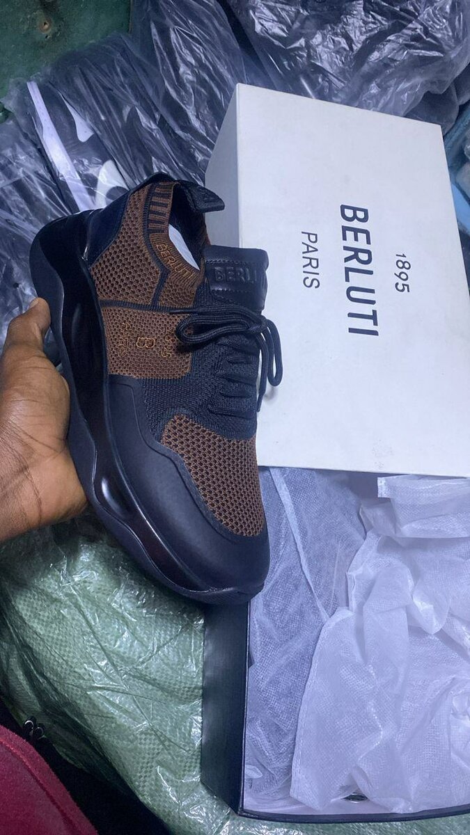 Sneakers en cuir élégantes