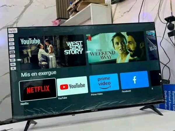 Téléviseur LED 4K Smart TV