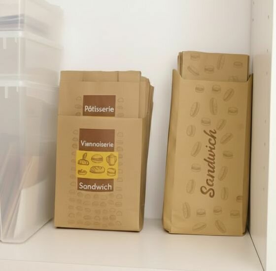 Sacs en papier sandwich