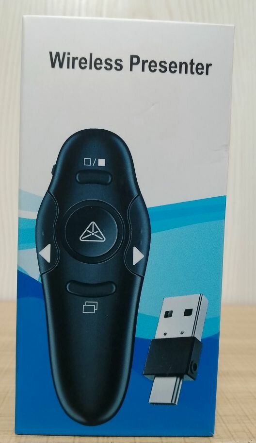 Pointeur de présentation USB-C