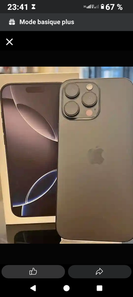 iPhone Pro Max - Moderne et Puissant