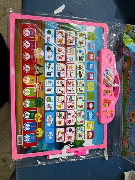 Tableau éducatif bilingue enfants