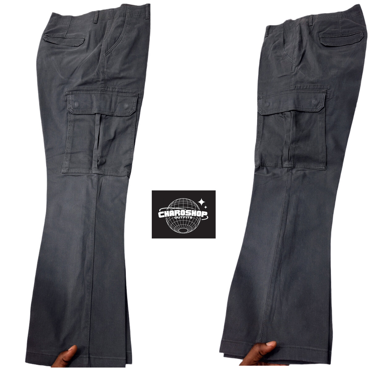 Pantalon cargo décontracté