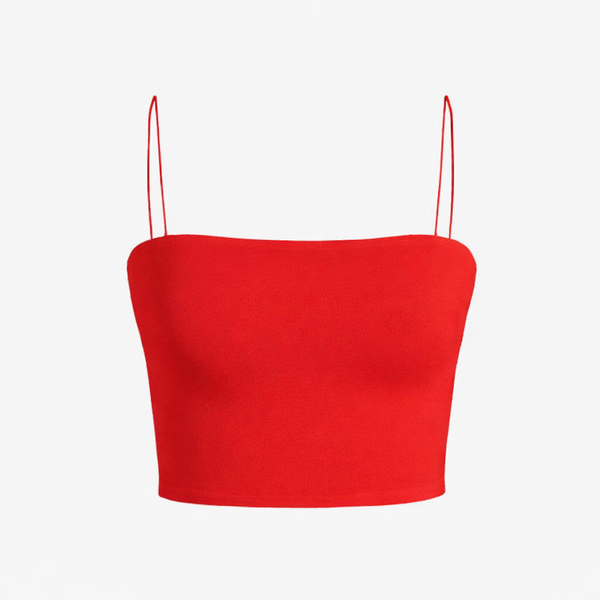 Red Crop Top