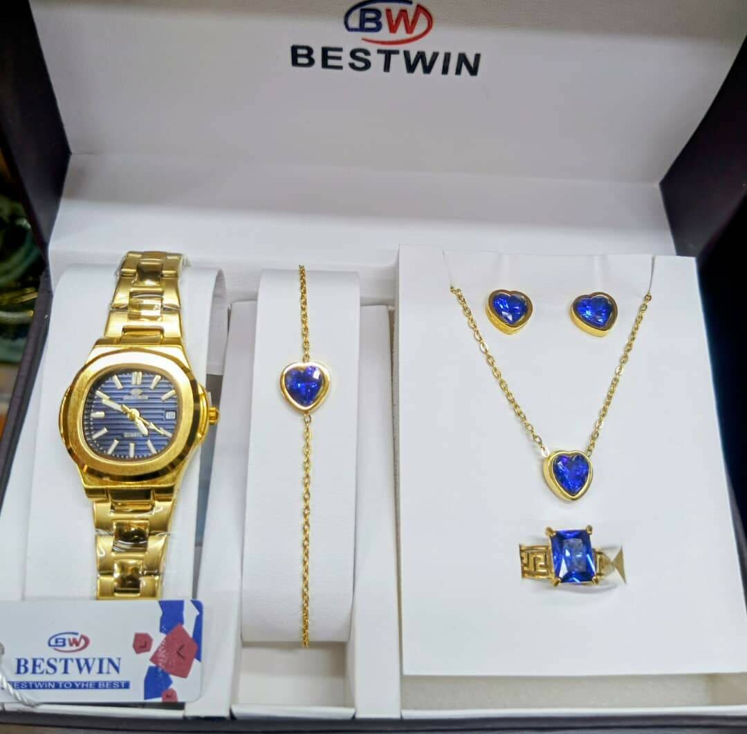Ensemble Montre et Bijoux BESTWIN