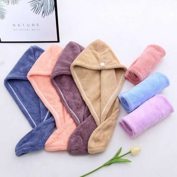 Serviette cheveux microfibre