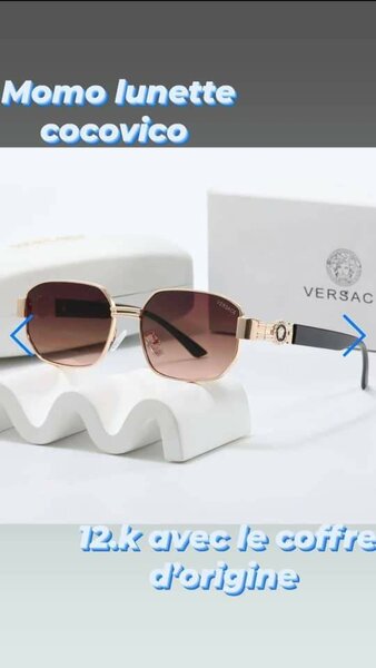 Lunettes avec coffret d'origin