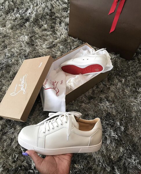 Sneakers blancs en cuir - Luxe