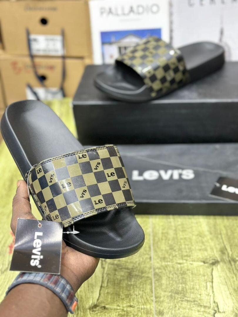 Levi's Tongs à Carreaux Homme