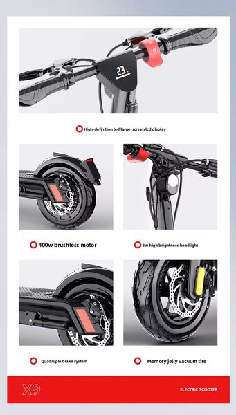 Trottinette Électrique X9