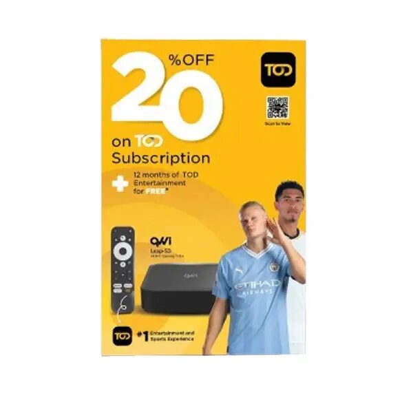 TV 4K QVWI Leap-S3,  TOD