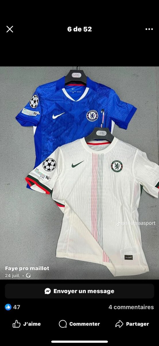 Maillots de Football Authentiques