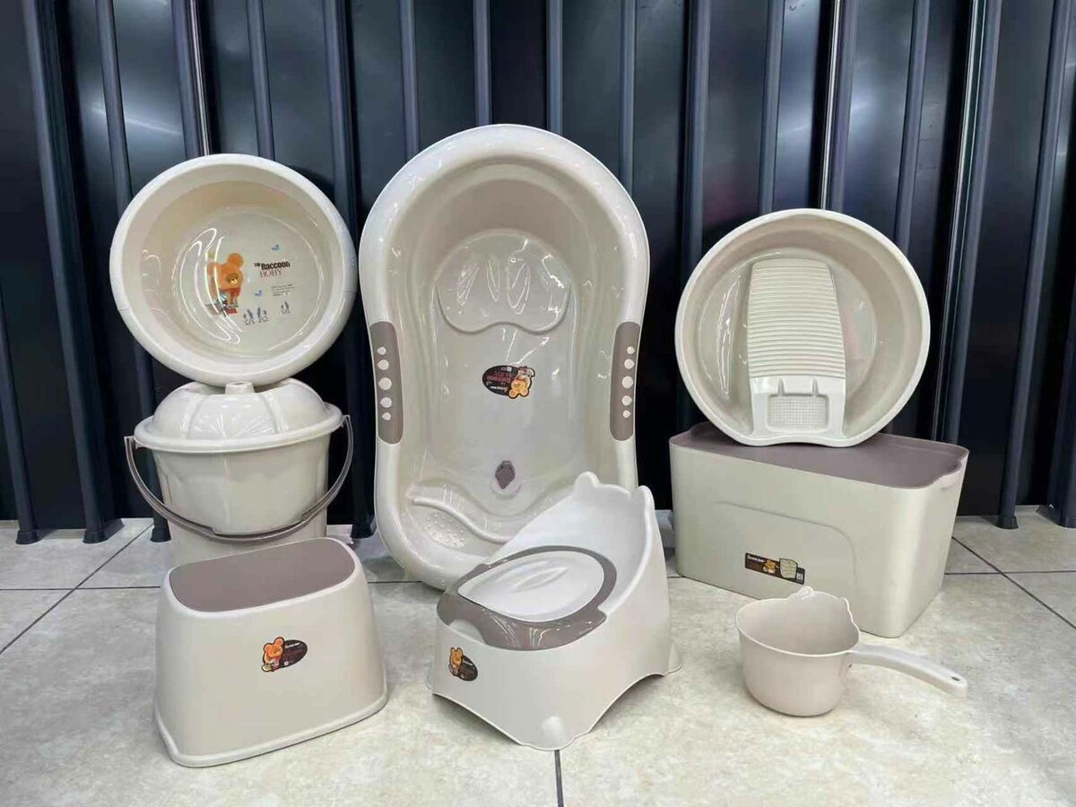 Ensemble Bébé Bain 8 Pièces