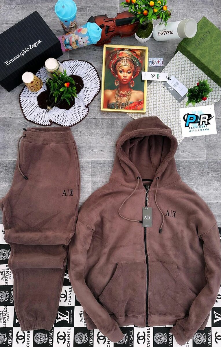 Ensemble survêtement stylé unisexe