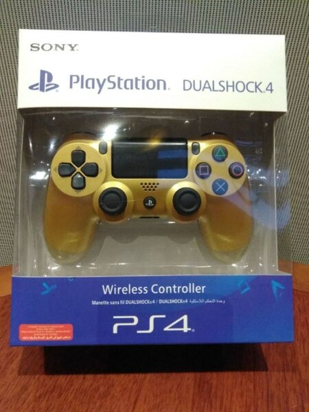 Manette SONY DualShock 4 Dorée