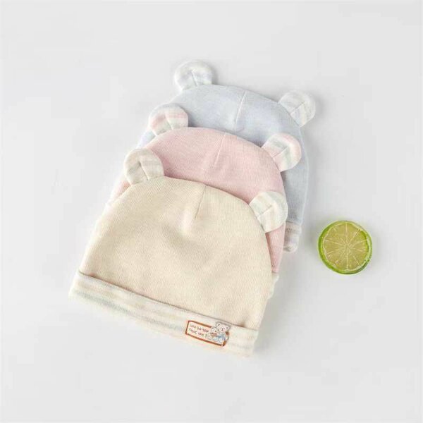 Chapeaux en coton doux bébé