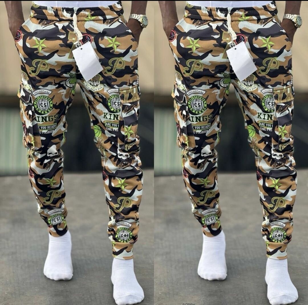 Pantalon jogging camouflage