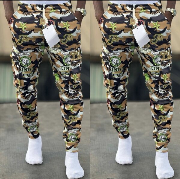 Pantalon jogging camouflage