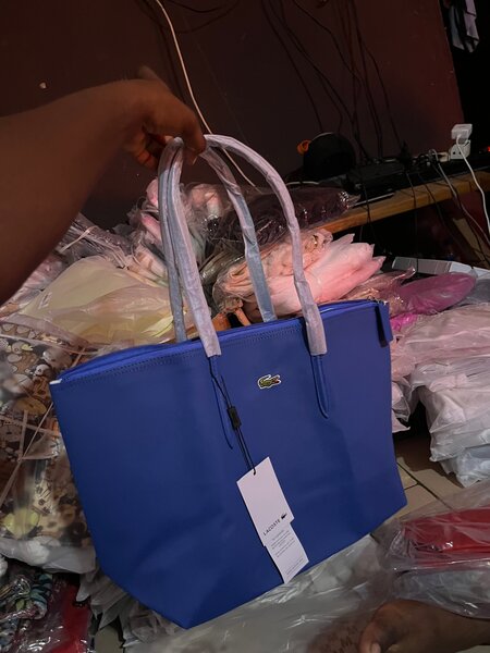 Stylish Blue Tote Bag