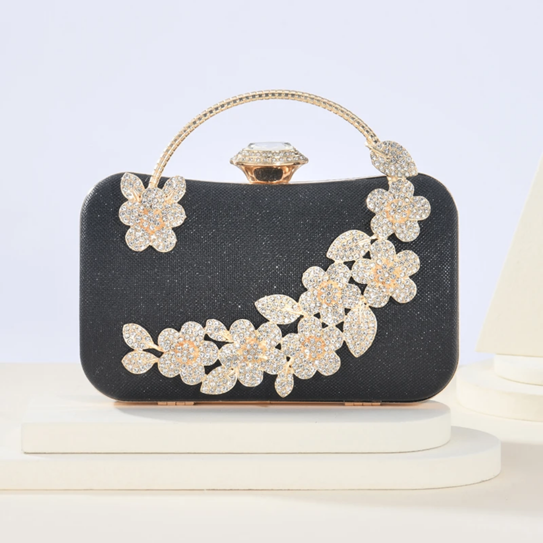 Clutch élégant strass